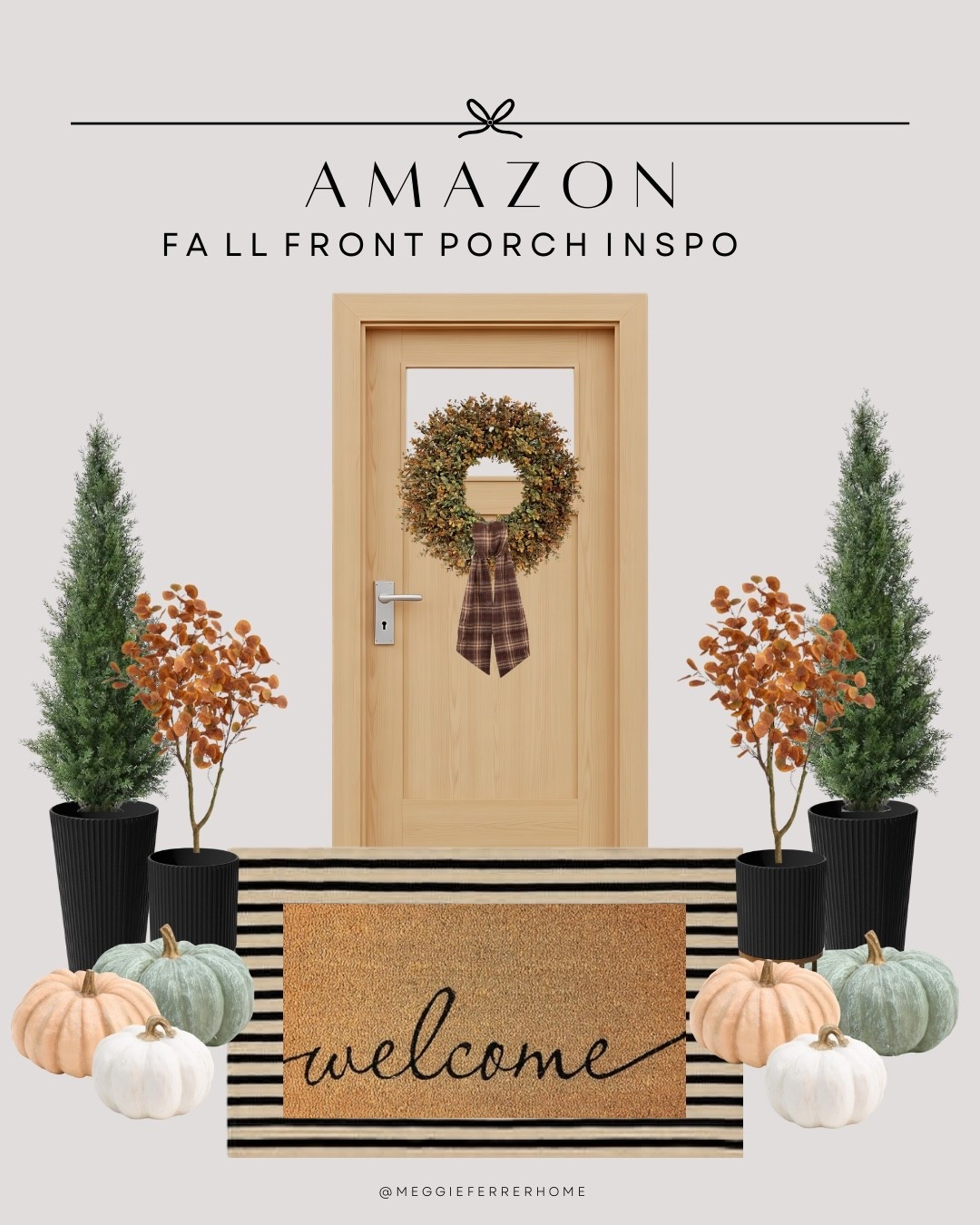 Your front porch truly sets the tone for the season, and this entire look is from Amazon. 🍂 From the layered welcome mat to faux pumpkins, fall trees, and the coziest plaid wreath, this setup feels both warm and elevated.


#AmazonHome #FallFrontPorch #PorchDecor #FallHomeDecor #AmazonFinds #AmazonFall #FrontPorchInspo #SeasonalDecor #BudgetFriendlyDecor #CozyFallHome


#LTKHome #LTKSeasonal #LTKFindsUnder100