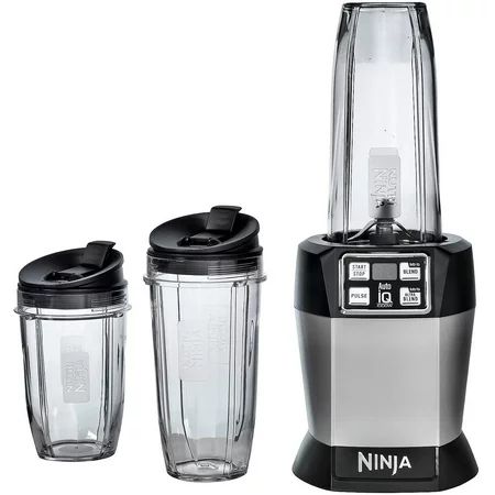 Ninja BL482 Nutri-Ninja Blender with Auto iQ, Black | Walmart (US)