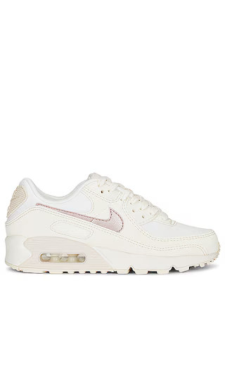 Air Max 90 Sneaker in Sail, Pink Oxford, & Phantom | Revolve Clothing (Global)