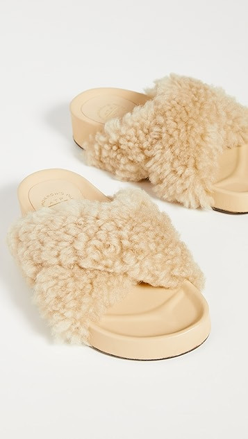Urbino Shearling Sandals | Shopbop