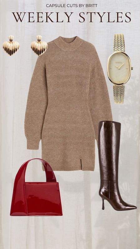 Warm tones for Winter. 🤎

OOTD inspo
Style inspo
Winter inspo
Sweater dress

#LTKSeasonal #LTKstyletip