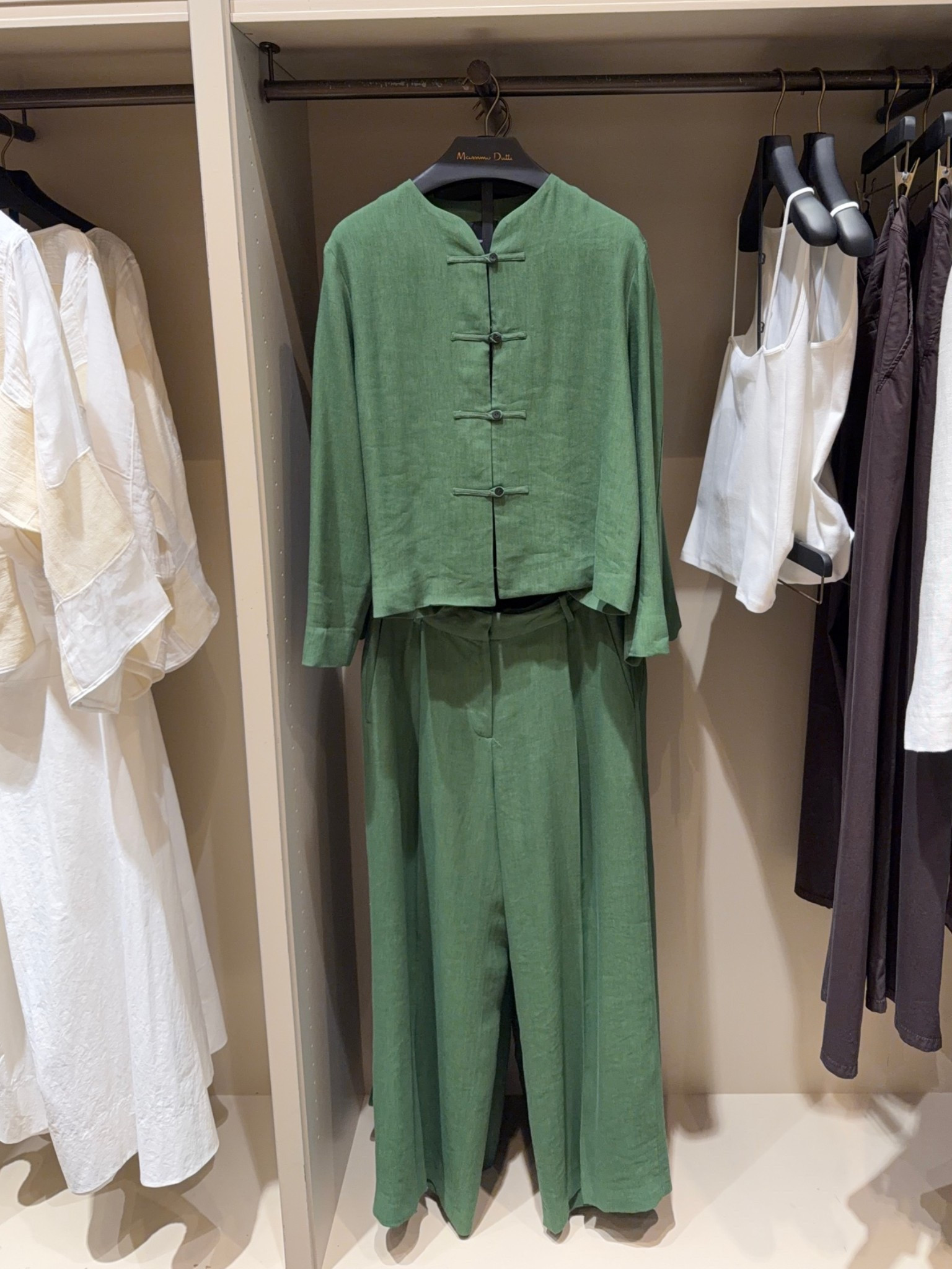 New set, linen set, Massimo dutti

#LTKootd