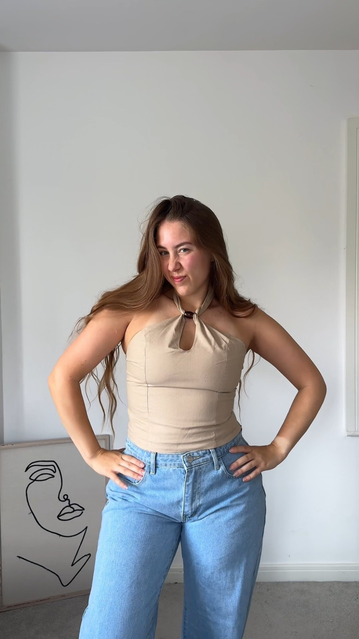 Jeans & a cute top

#LTKsummer #LTKdatenight #LTKmidsize