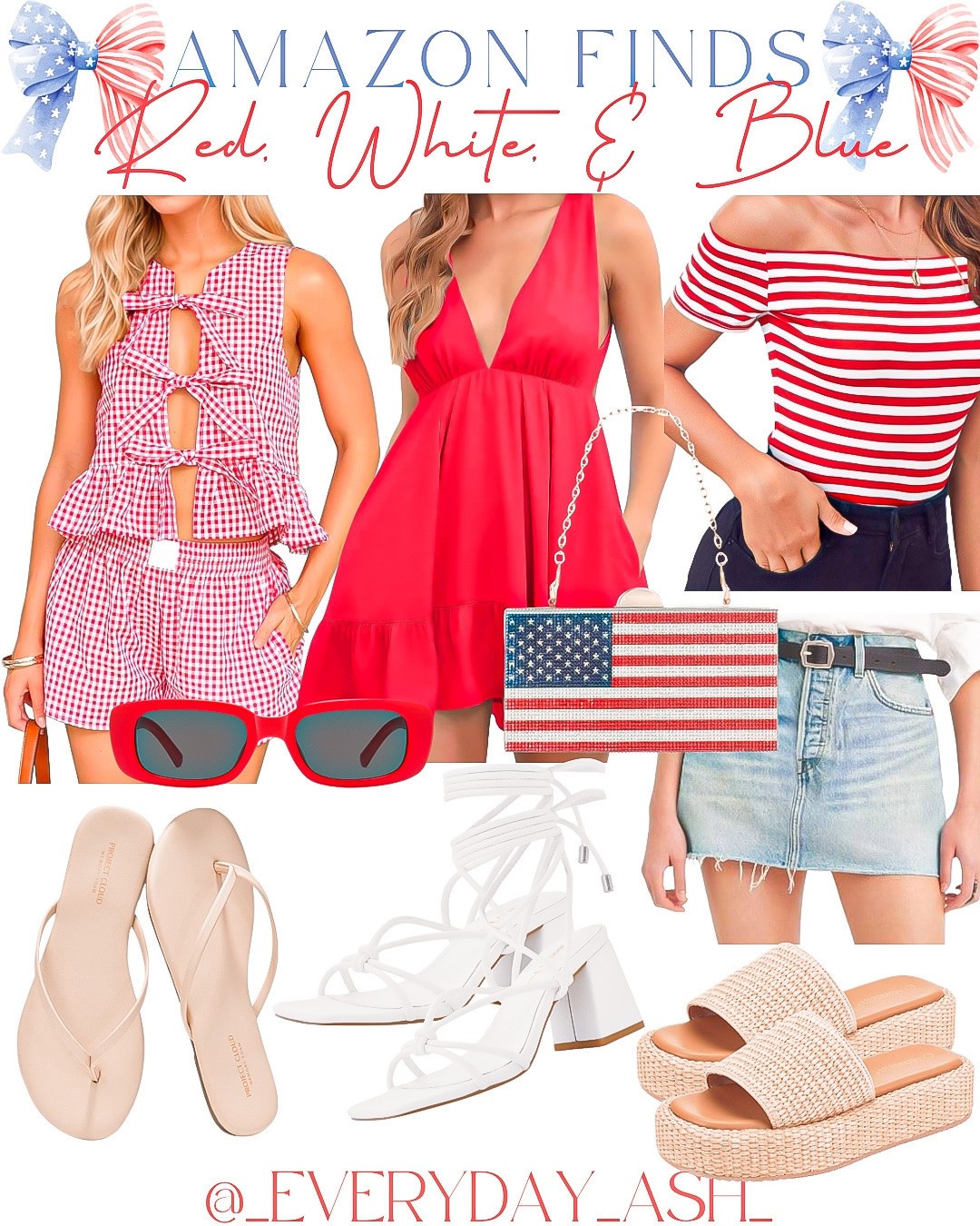 American 🇺🇸 outfit ideas 🇺🇸🇺🇸

Memorial Day outfit, red fashion , two piece set, red dress, striped top, denim skirt, country concert outfit, summer outfit , sandals, white heels, American flag purse

#LTKootd #LTKgrwm