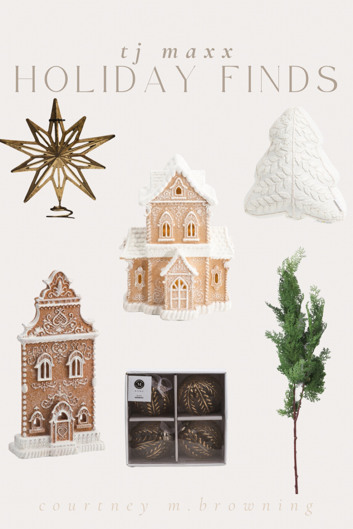 Tj Maxx holiday finds, Christmas decor, holiday decor, Christmas home decor, Christmas greenery, gingerbread house

#LTKhome #LTKHoliday