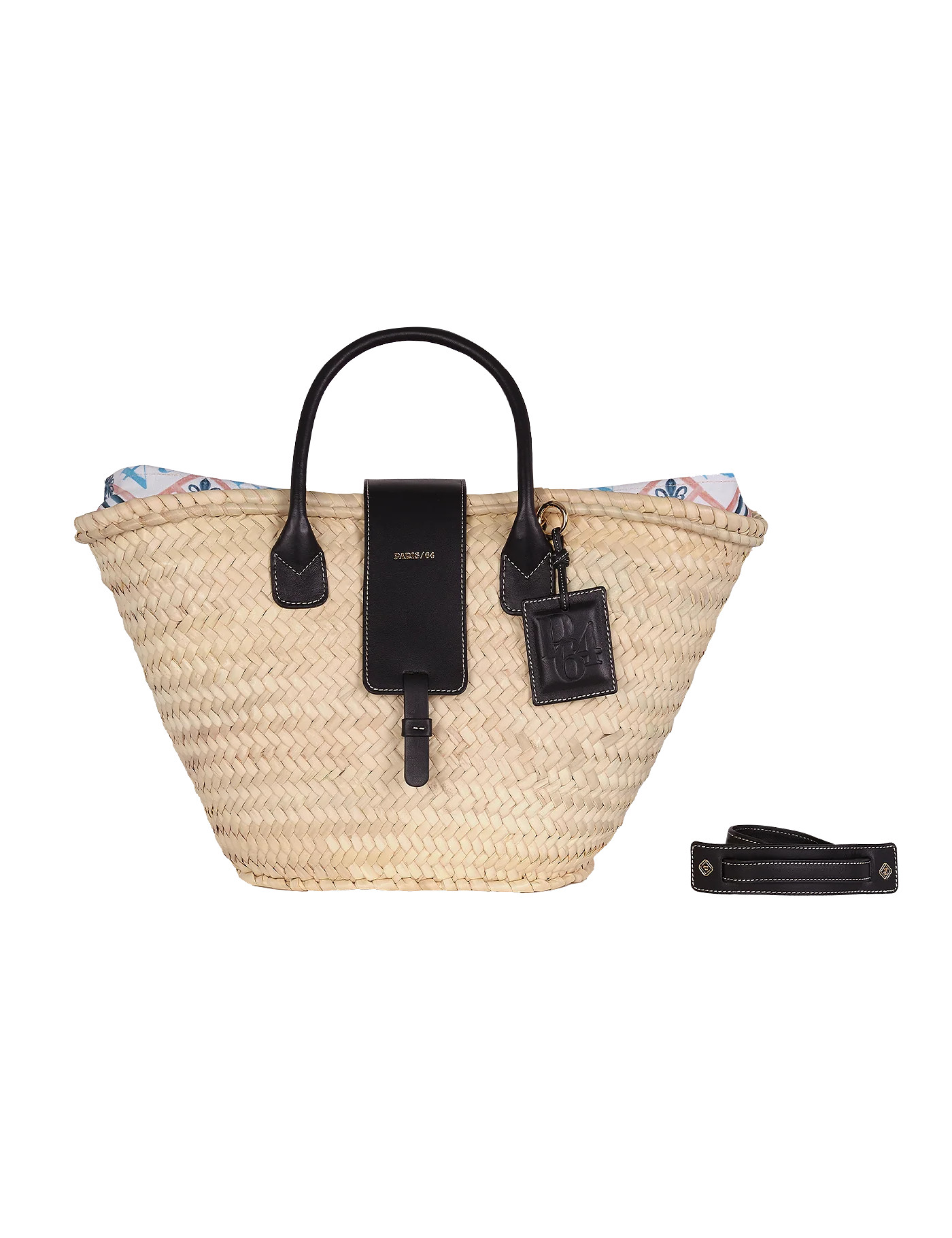 Oh L\u00e0 L\u00e0 Black Basket Bag by PARIS/64 | PARIS/64