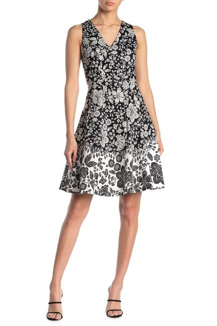 Printed Fit & Flare Dress | Nordstrom Rack