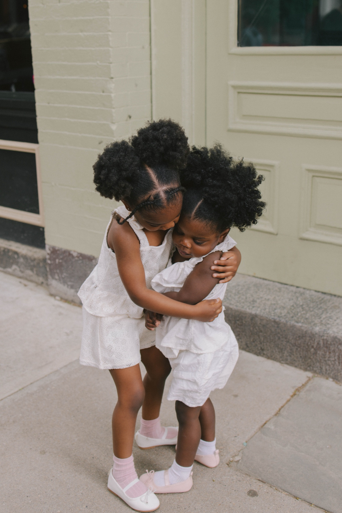 Toddler matching white set for summer with ballet flats 

#LTKFamily #LTKKids #LTKBaby