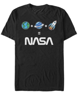 Nasa Men's Emoji's Equal Nasa Short Sleeve T-Shirt | Macys (US)