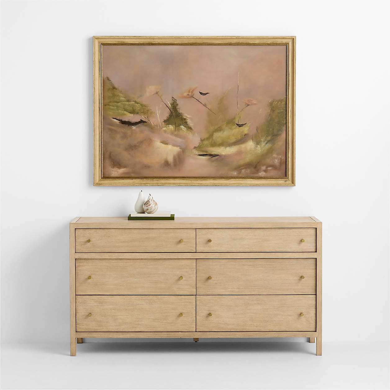 "Let's Walk The Path" by Lindsay Browning 54" x 40" Framed Wall Art Print + Reviews | Crate & Bar... | Crate & Barrel