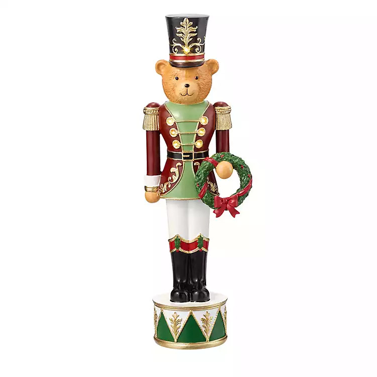 New! Tabletop Bear Nutcracker | Kirklands