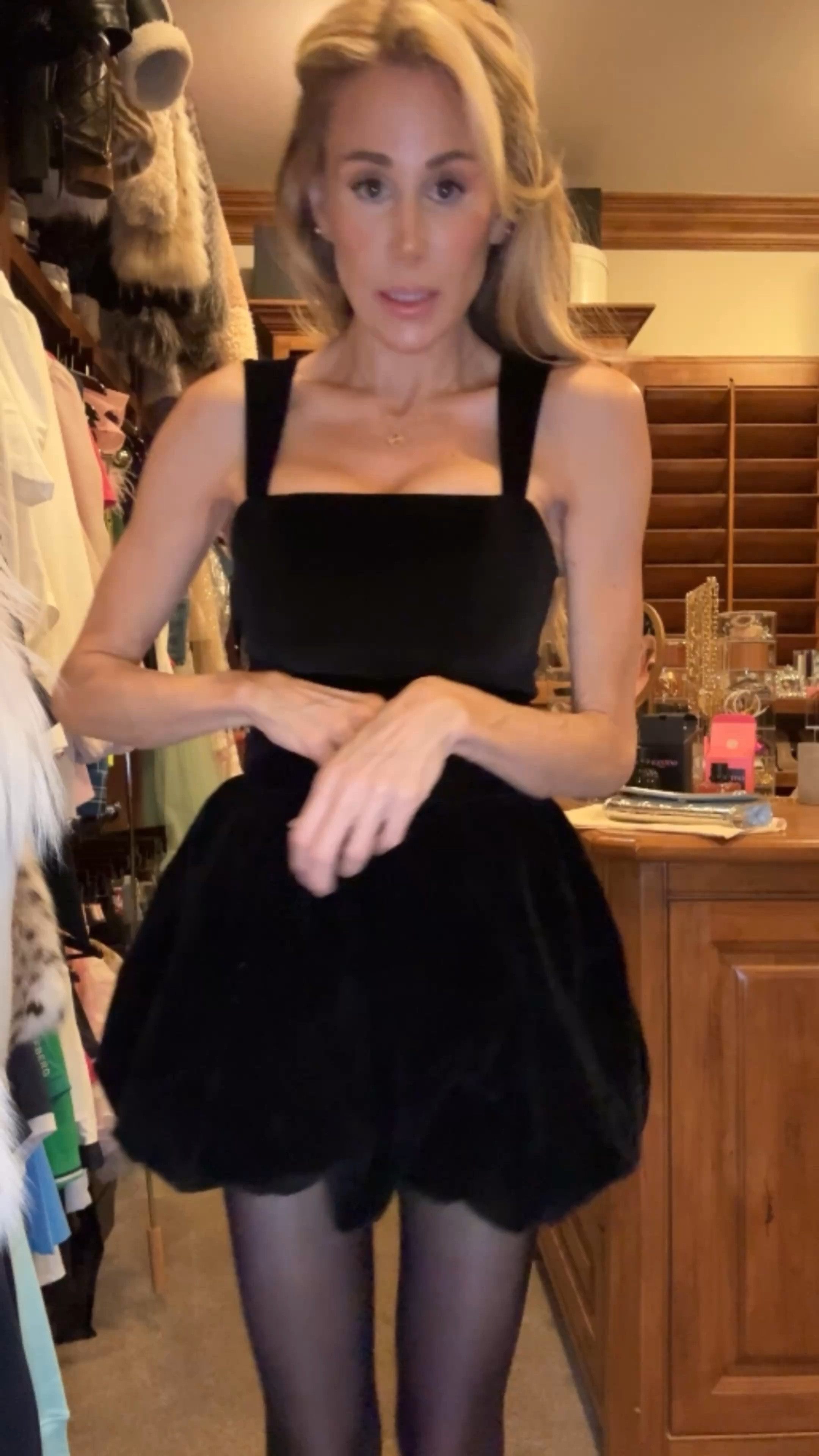 Winter Glam… #velvet #blackvelvet #revolve #grwm #ad