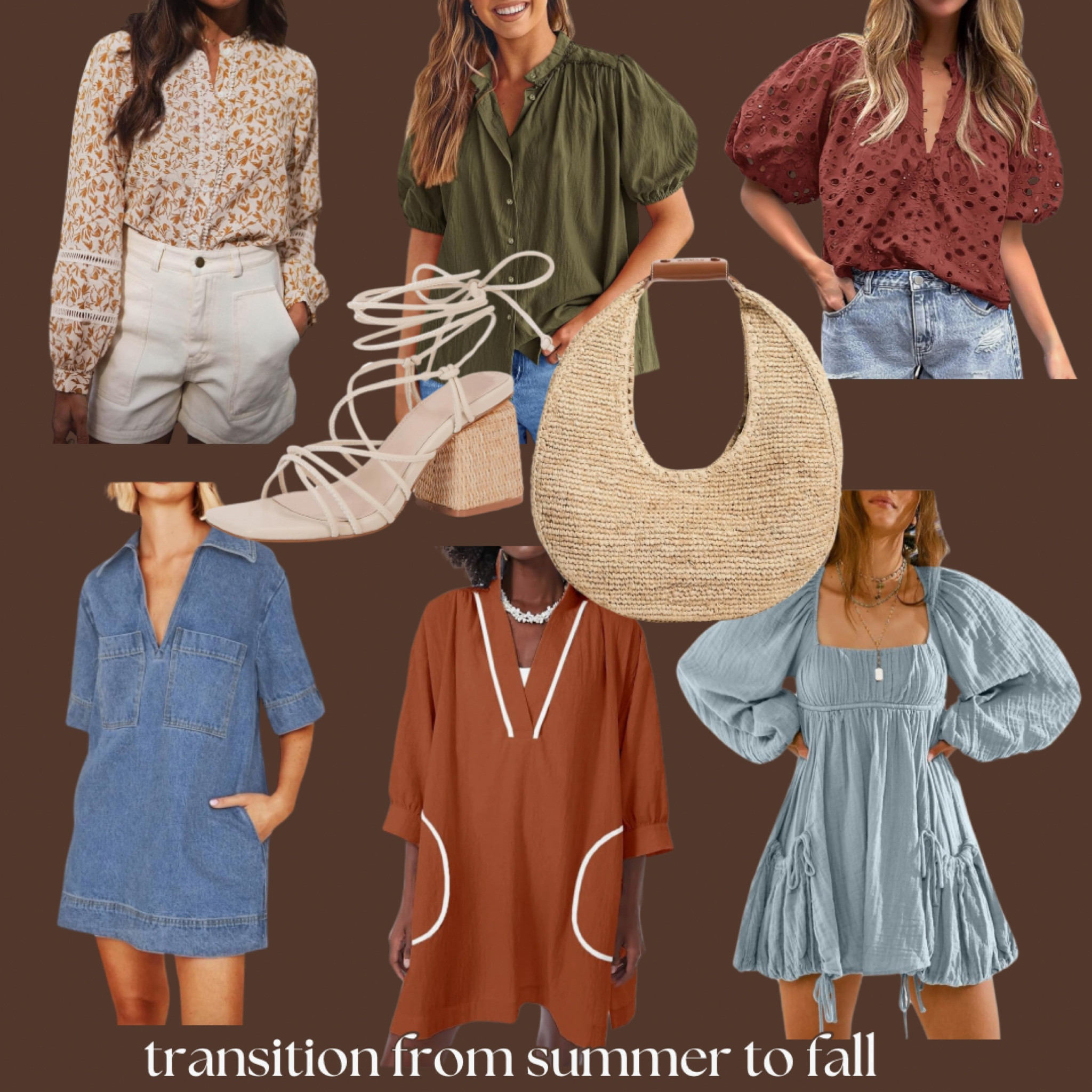 Transition your closet from summer to fall 🍂🤎

#LTKStyleTip #LTKFindsUnder50 #LTKSaleAlert