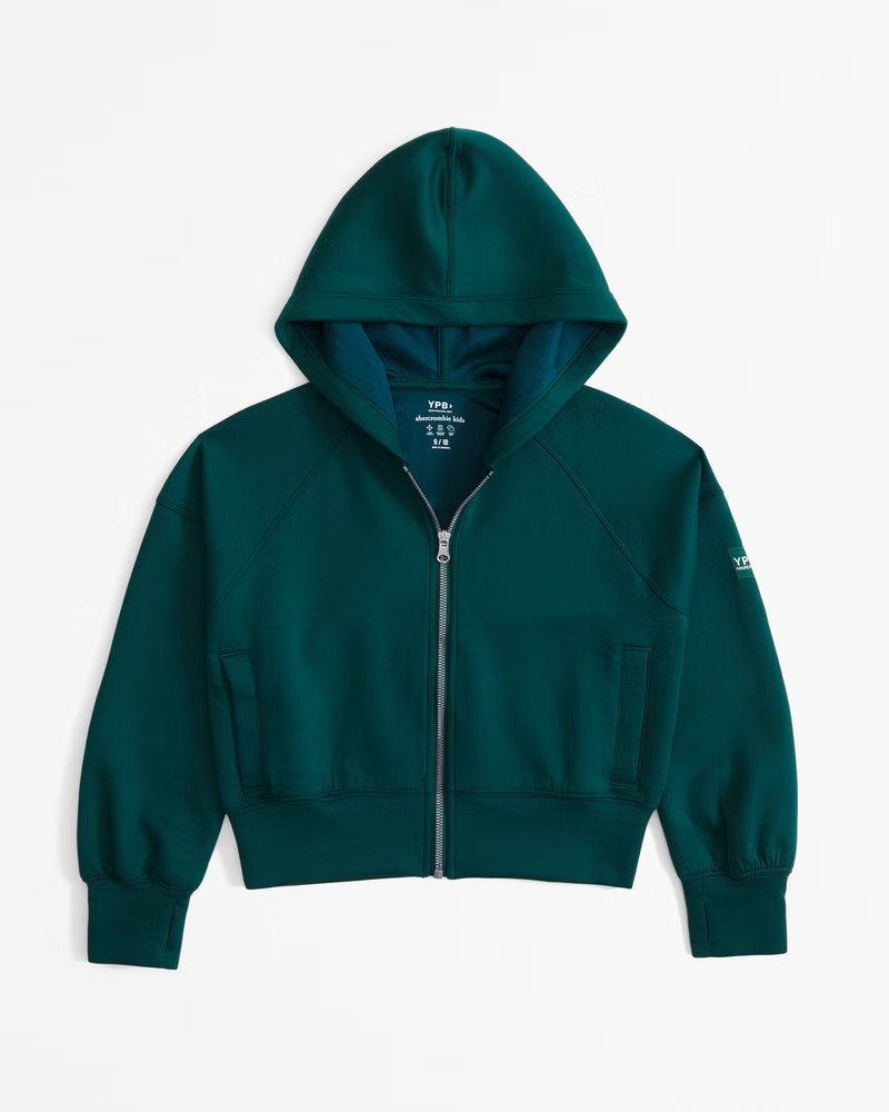 ypb neoknit active full-zip hoodie | Abercrombie & Fitch (US)