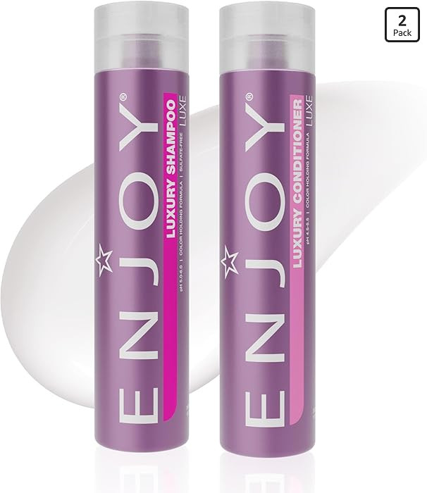 Luxury Shampoo & Conditioner- Eliminates Frizz Cleansing Moisturizing Smoothing - Sulfate Free Fo... | Amazon (US)