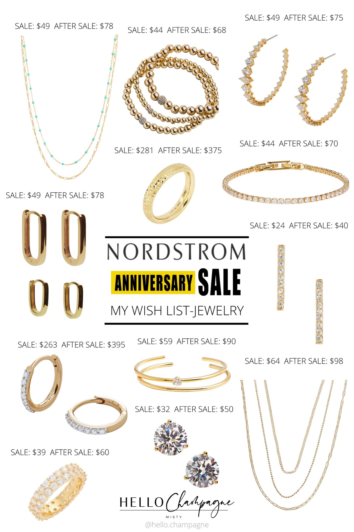 💛Nordstrom Anniversary Sale💛 
Jewelry 

#LTKSummerSales #LTKxNSale #LTKStyleTip
