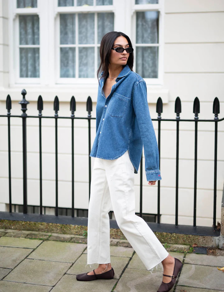 The Classic: Denim, Blue | With Nothing Underneath