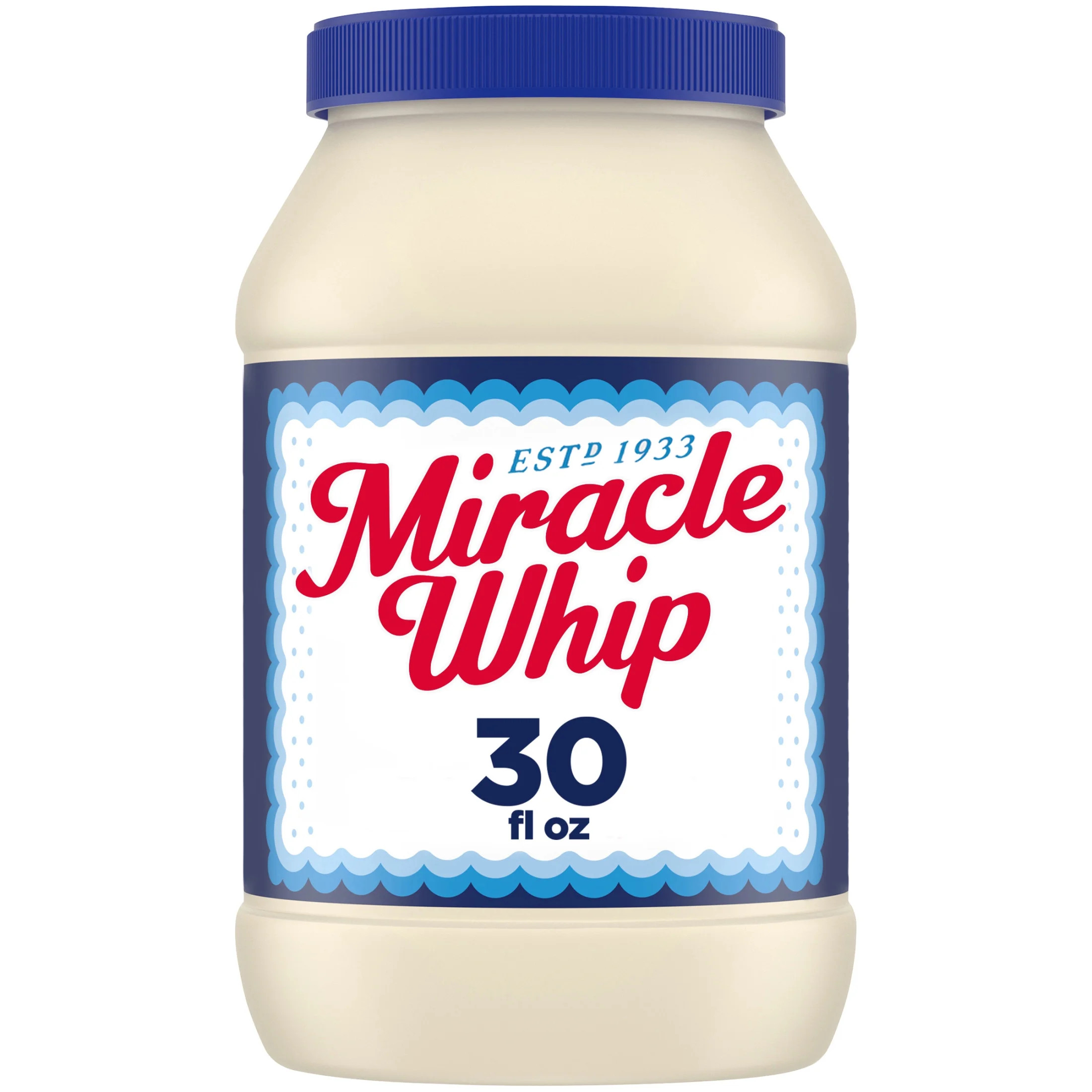 Miracle Whip Mayo-like Dressing, for a Keto and Low Carb Lifestyle, 30 fl oz Jar | Walmart (US)