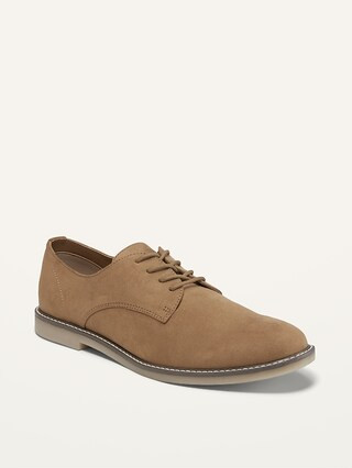 Water-Repellent Faux-Suede Buck Shoes for Men | Old Navy (US)