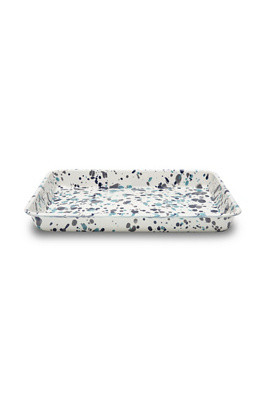 Crow Canyon Home Catalina Enamelware Rectangle Tray | Anthropologie (US)