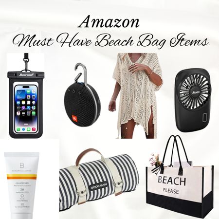 Beach bag essentials for the ultimate seaside retreat! Check out these must have items from Amazon that will elevate your beach experience!

#LTKsalealert #LTKFind #LTKSeasonal