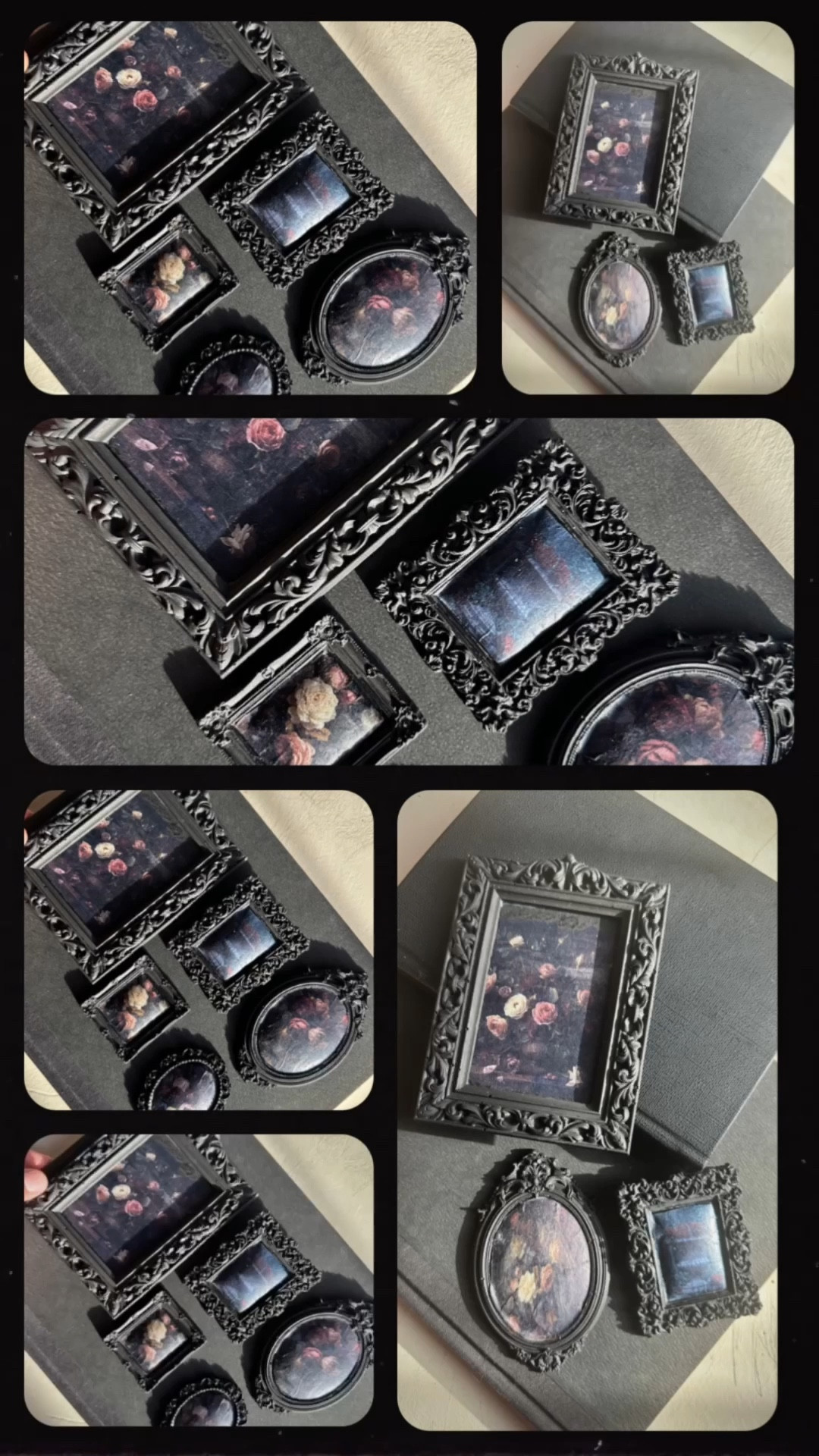 
I’ve been slowly building something special-small decorative heirlooms, made to feel like they’ve always belonged in your home.

The Heirloom Noire frames are designed for quiet corners, layered shelves, piano tops, and soft, romantic spaces that tell a story without saying a word.

You can shop the styling pieces here on LTK-and follow the link to my Etsy to find the handmade frames that bring the whole look together.

Every piece is finished by hand. Nothing rushed. Nothing mass made. Just slow, thoughtful beauty.

#LTKHome #LTKSeasonal