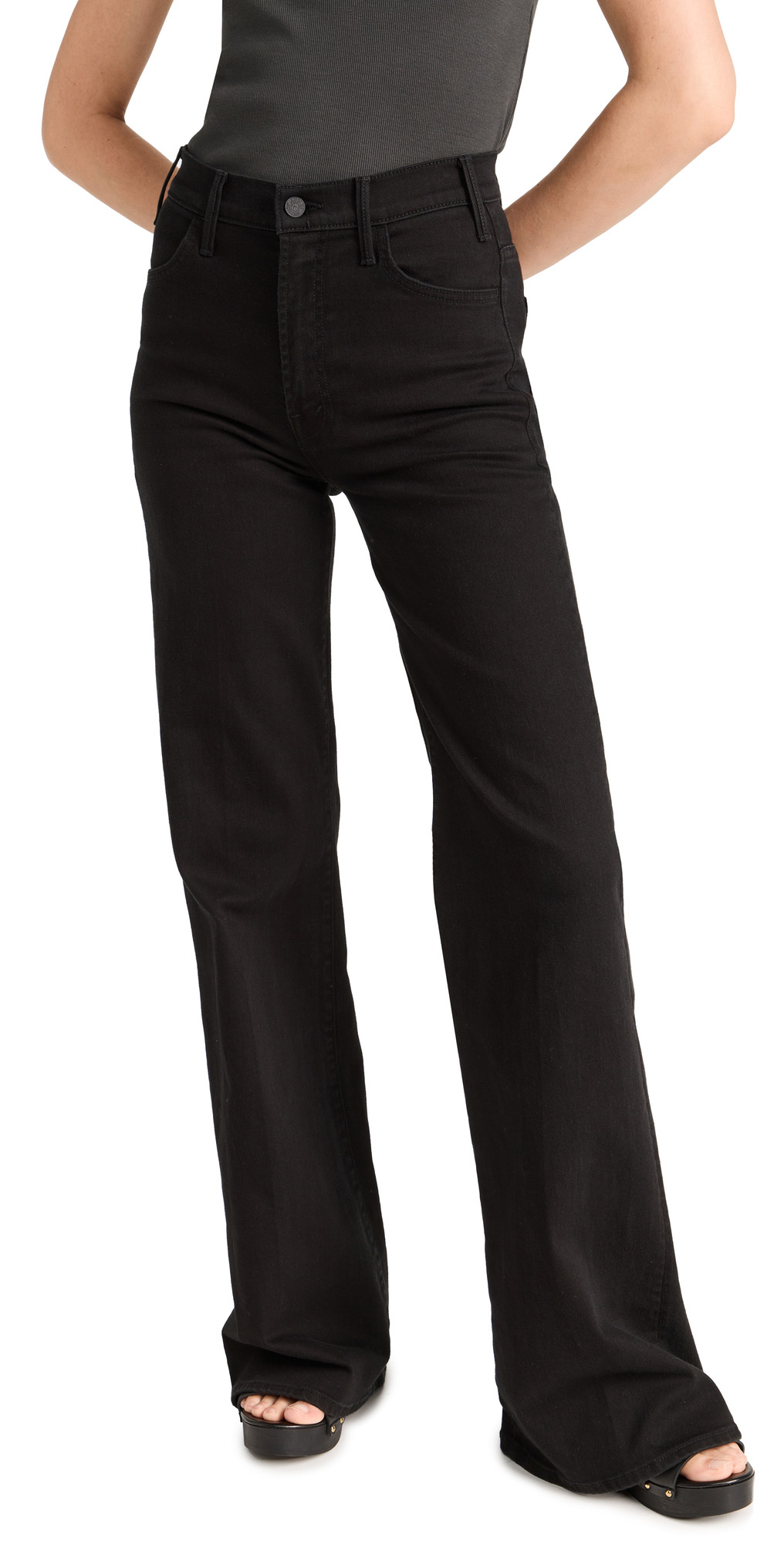 The Hustler Roller Heel Jeans | Shopbop