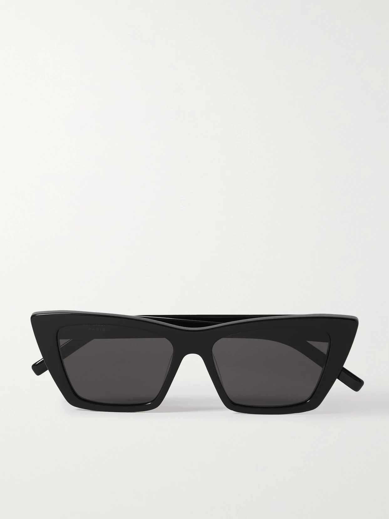 SAINT LAURENT EYEWEAR - Mica Cat-eye Acetate Sunglasses - Black | NET-A-PORTER (UK & EU)