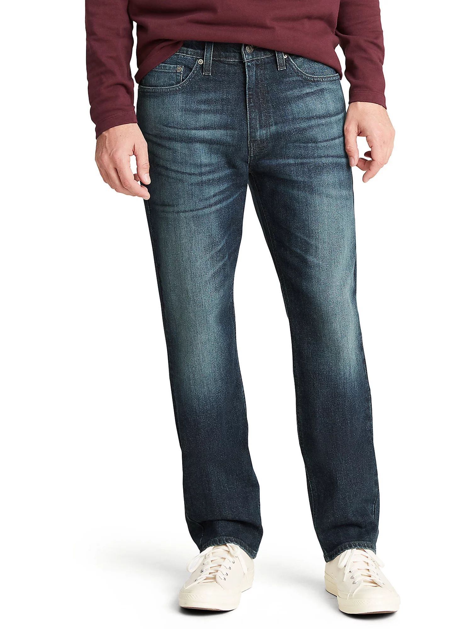 Signature by Levi Strauss & Co Men’s Athletic Fit Jeans - Walmart.com | Walmart (US)