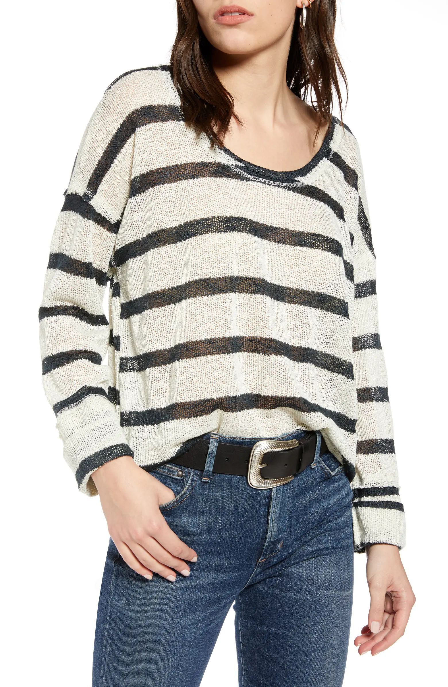 Lightweight Stripe Sweater | Nordstrom