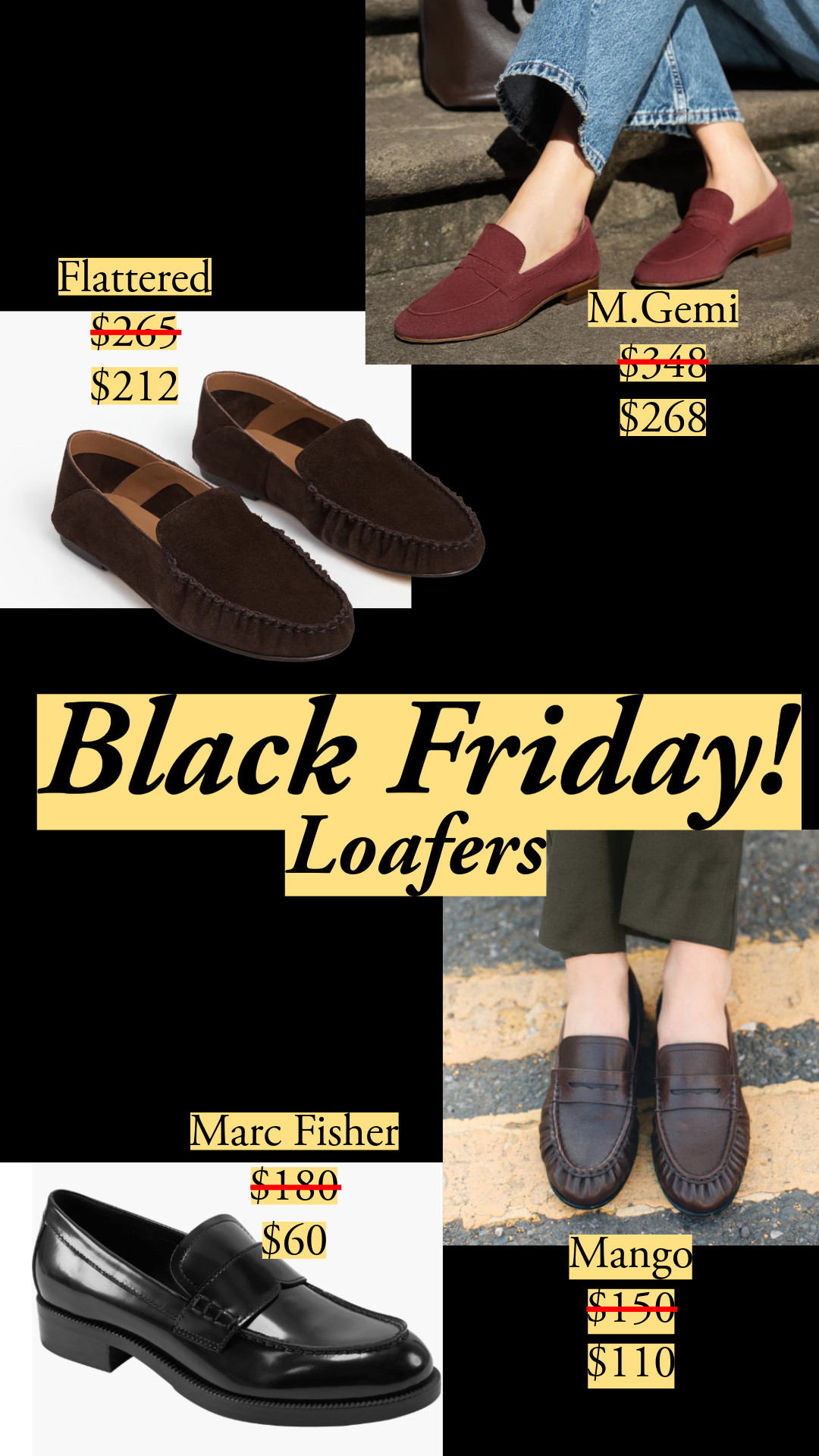 Black Friday | J.Crew | Flattered | Cole Haan | M.Gemi | Marc Fisher | Loafers 

 #LTKCyberWeek #LTKHoliday #LTKFindsUnder50