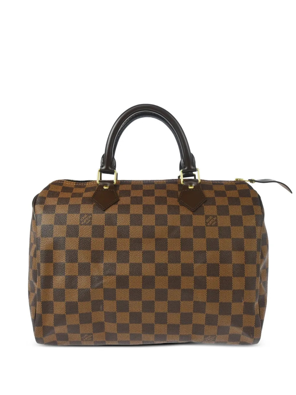 Louis Vuitton Pre-Owned 2009 Damier Speedy 30 travel bag - Neutrals | Farfetch Global