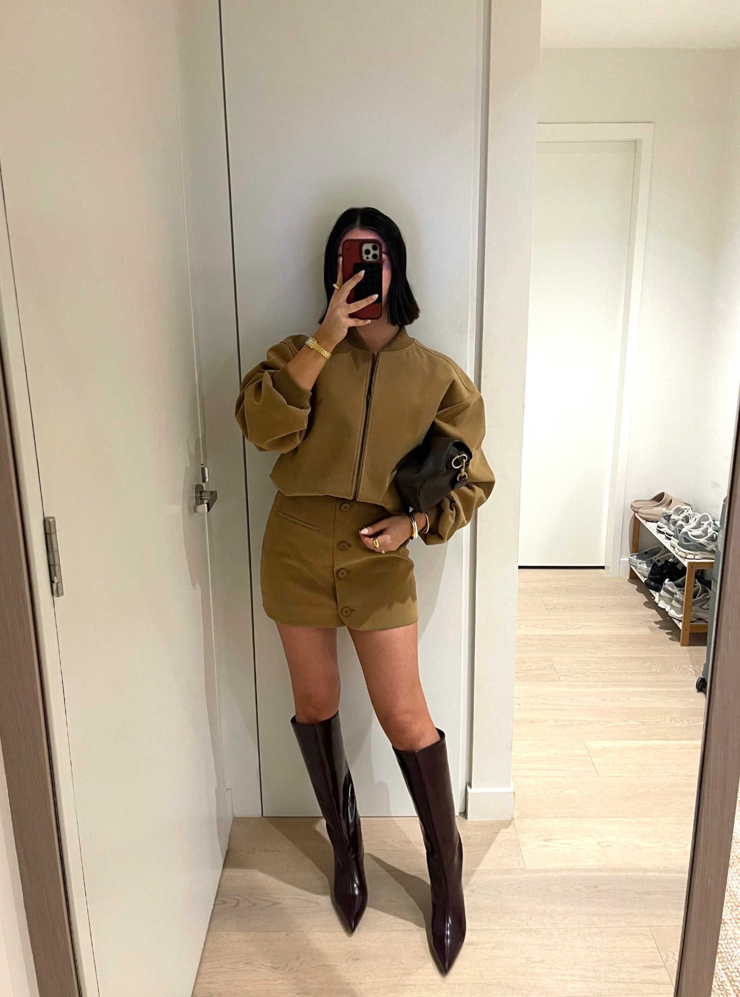 Forgot I had this outfit and I love!! Wearing a medium in jacket for an extra oversized look 🤎

#LTKaustralia #LTKwinter #LTKstyletip