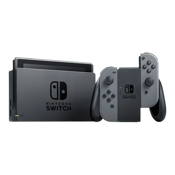 Nintendo Switch with Gray Joy-Con - Game Console - Full HD - Gray, Black - Walmart.com | Walmart (US)