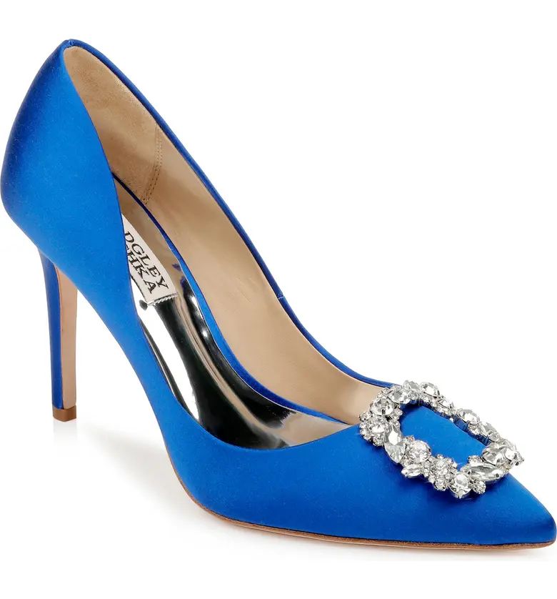 Badgley Mischka Collection Cher Crystal Embellished Pump | Nordstrom | Nordstrom