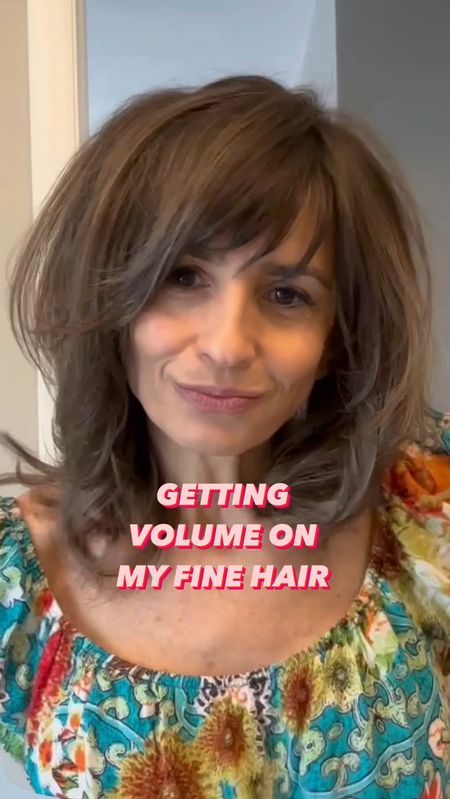 This is how I get super volume on my super fine hair without any product besides my protein silicone protection on towel dry hair. I also only use shampoo, no conditioner. 

The tool is linked on my Instagram account.Linking everything else here.

#LTKfindsunder50 #LTKbeauty #LTKover40
