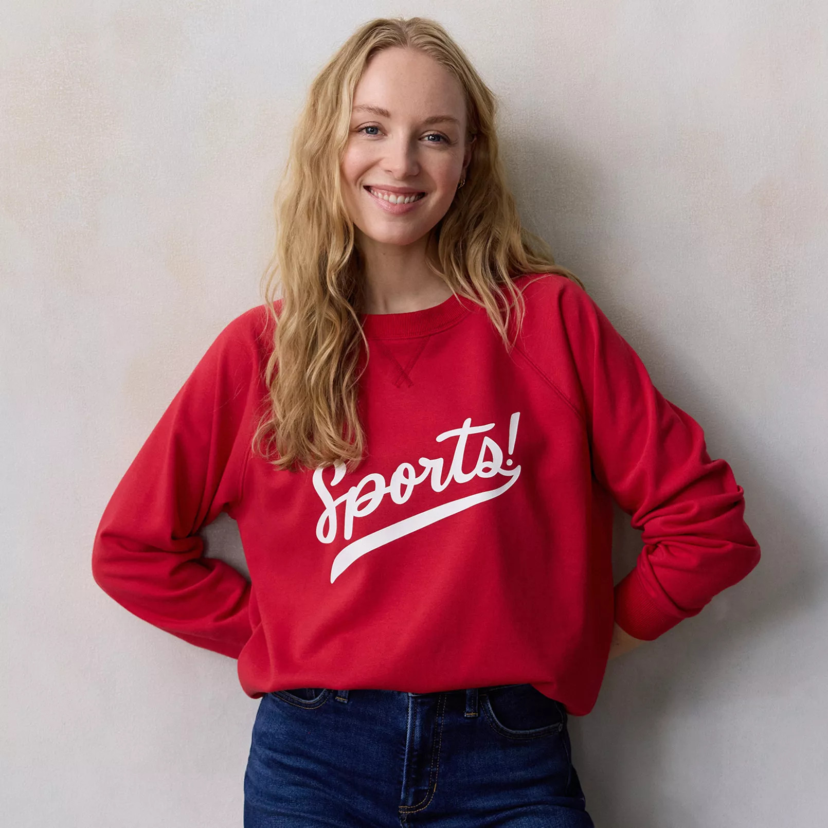 Women's LC Lauren Conrad French Terry Crewneck Sweatshirt | Kohl's