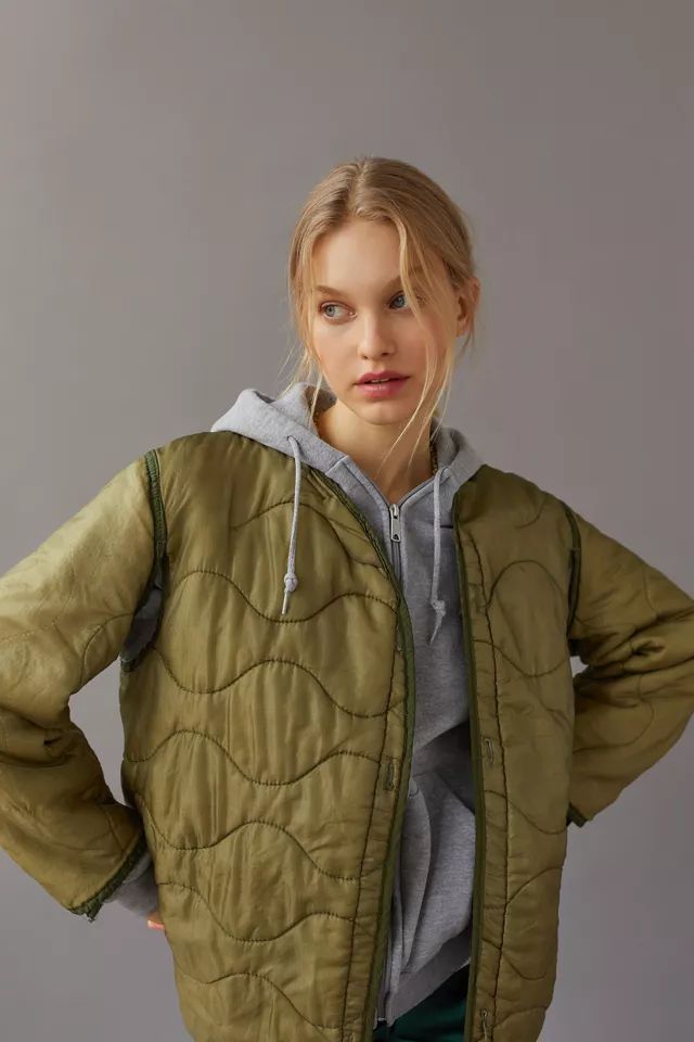 Urban Renewal Recycled Hooded Liner Jacket | Urban Outfitters (US and RoW)