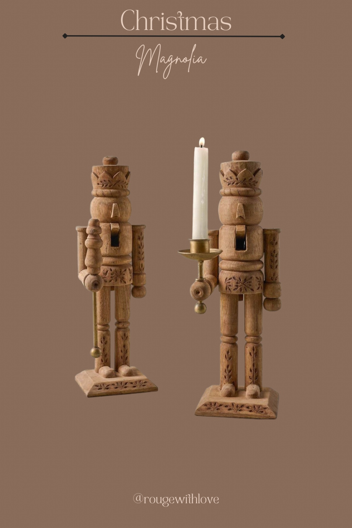 Magnolia home
Carved nutcracker
Candlestick holder
Nutcracker
Christmas decor
Holiday decor


#LTKHoliday #LTKhome #LTKSeasonal