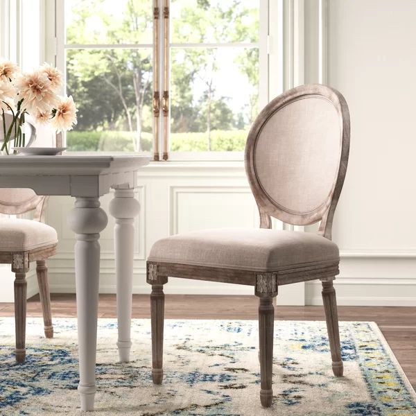 Backbeat Upholstered Side Chair in Wheat | Wayfair North America