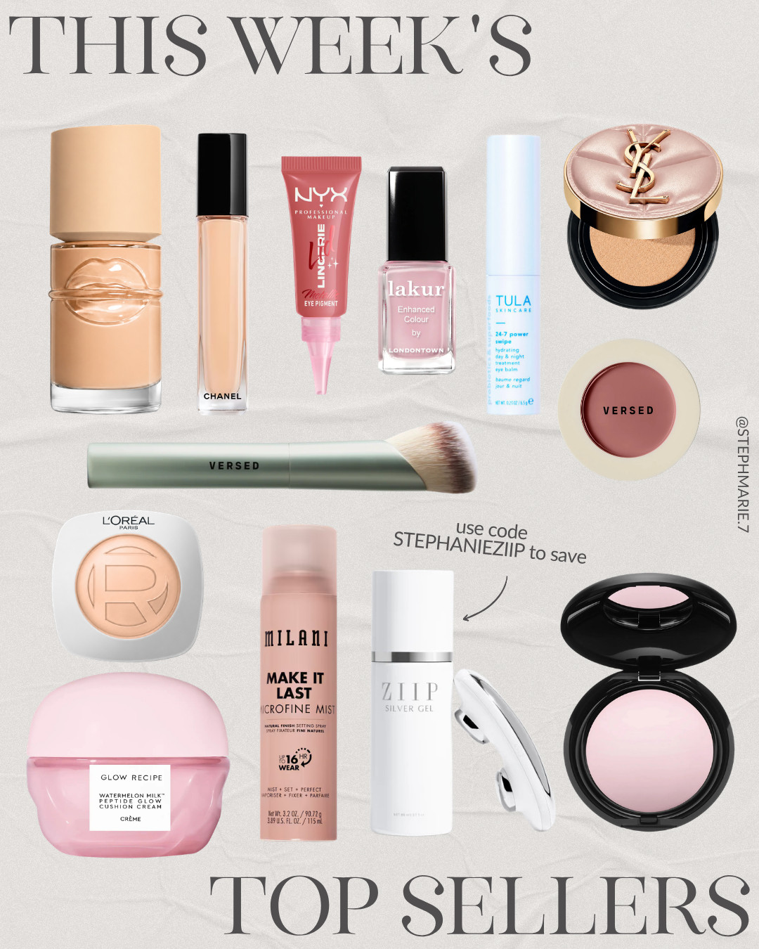 This week's top sellers 💫 from foundation and concealers to a favorite facial device (use code STEPHANIEZIIP to save!), these are the items you've been loving the most this week! 

 #LTKSeasonal #LTKOver40 #LTKBeauty
