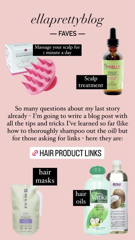 Hair care must haves - scalp massage, scalp treatment, hair oils and hair masks #competition

#LTKFind #LTKstyletip #LTKbeauty