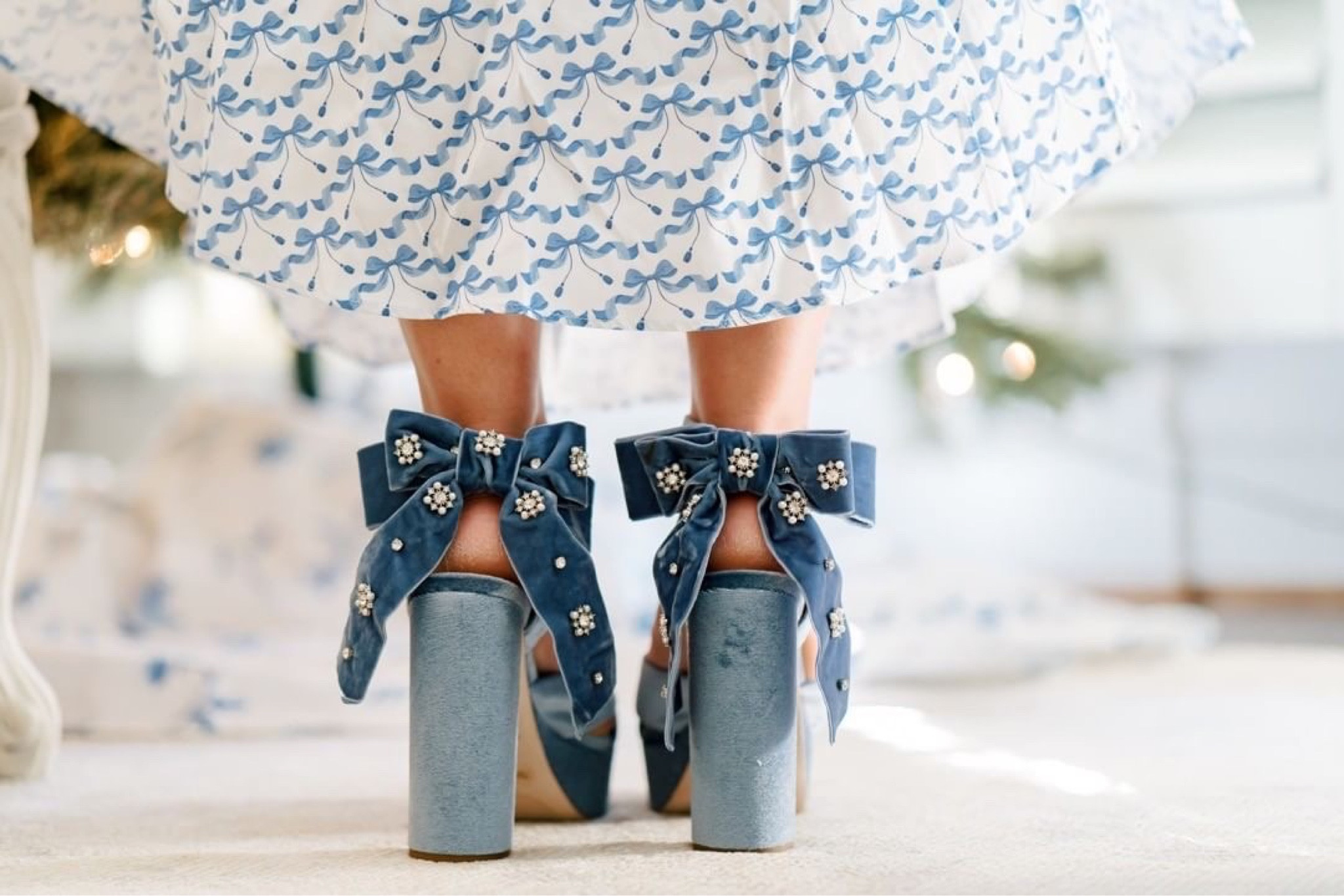 Holiday shoes Christmas new years dress sparkly feathers grandmillennial shoes heels velvet bow pearls preppy style block heel

#LTKSeasonal #LTKHoliday #LTKshoecrush