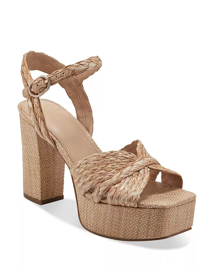 Women's Chela Square Toe Espadrille High Heel Platform Sandals | Bloomingdale's (US)