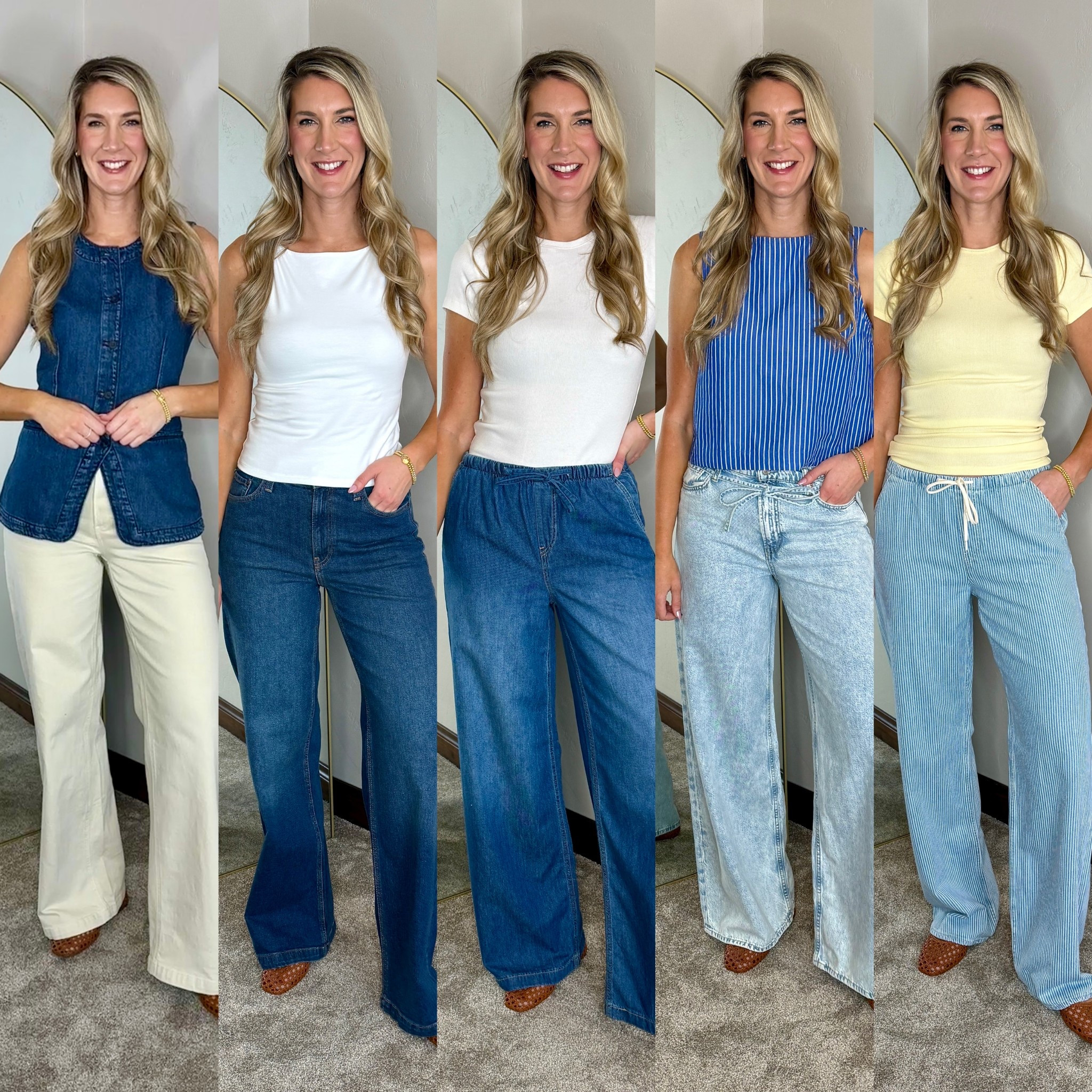 ⚠️code HEATHER15 stacks on top of sale prices! 

Wearing my true m/29/tall in all.

Drawstring jeans, wide leg jeans 

GapJeans Event: 20-40% off Jeans Online 2/4-2/9. Plus use my code HEATHER15 for a stackable 15% more! 

@gap #howyouweargap #gappartner

#LTKTall #LTKSeasonal #LTKSaleAlert