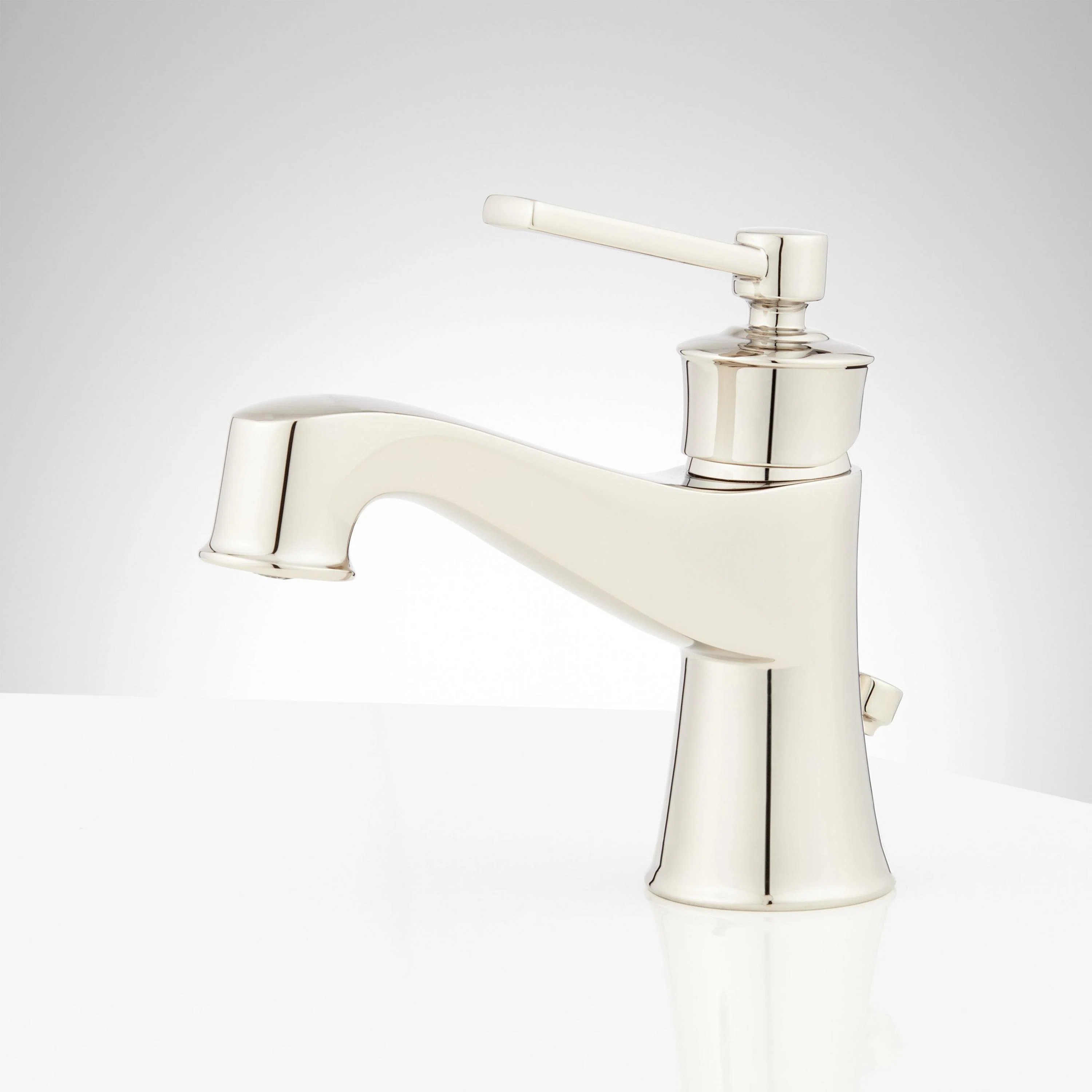 447853 1.2 GPM Single Hole Bathroom Faucet with Pop-Up Drain Assembly | Wayfair North America