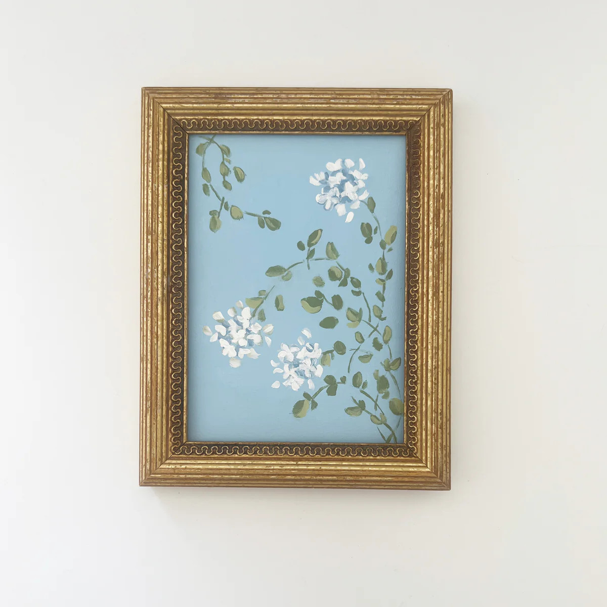 Abstract hydrangea Print | Sweet Pea and Whimsy