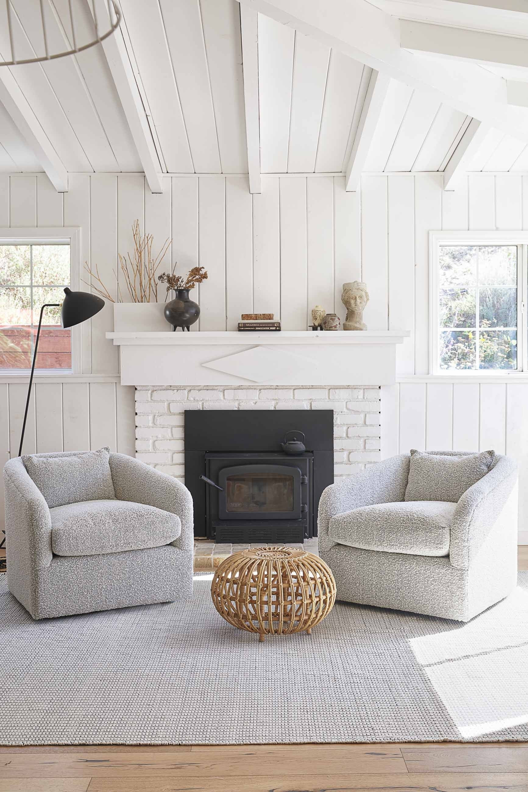 Ren Swivel Chair | Lulu and Georgia 