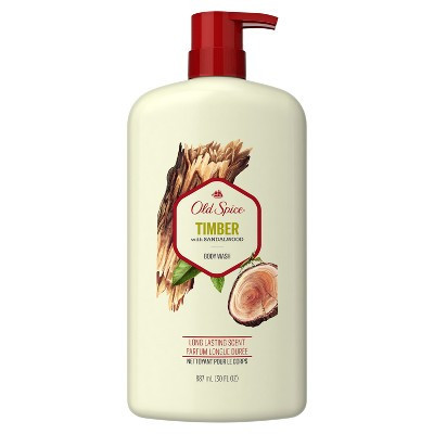 Old Spice Men's Body Wash Timber with Sandalwood - 30 fl oz | Target