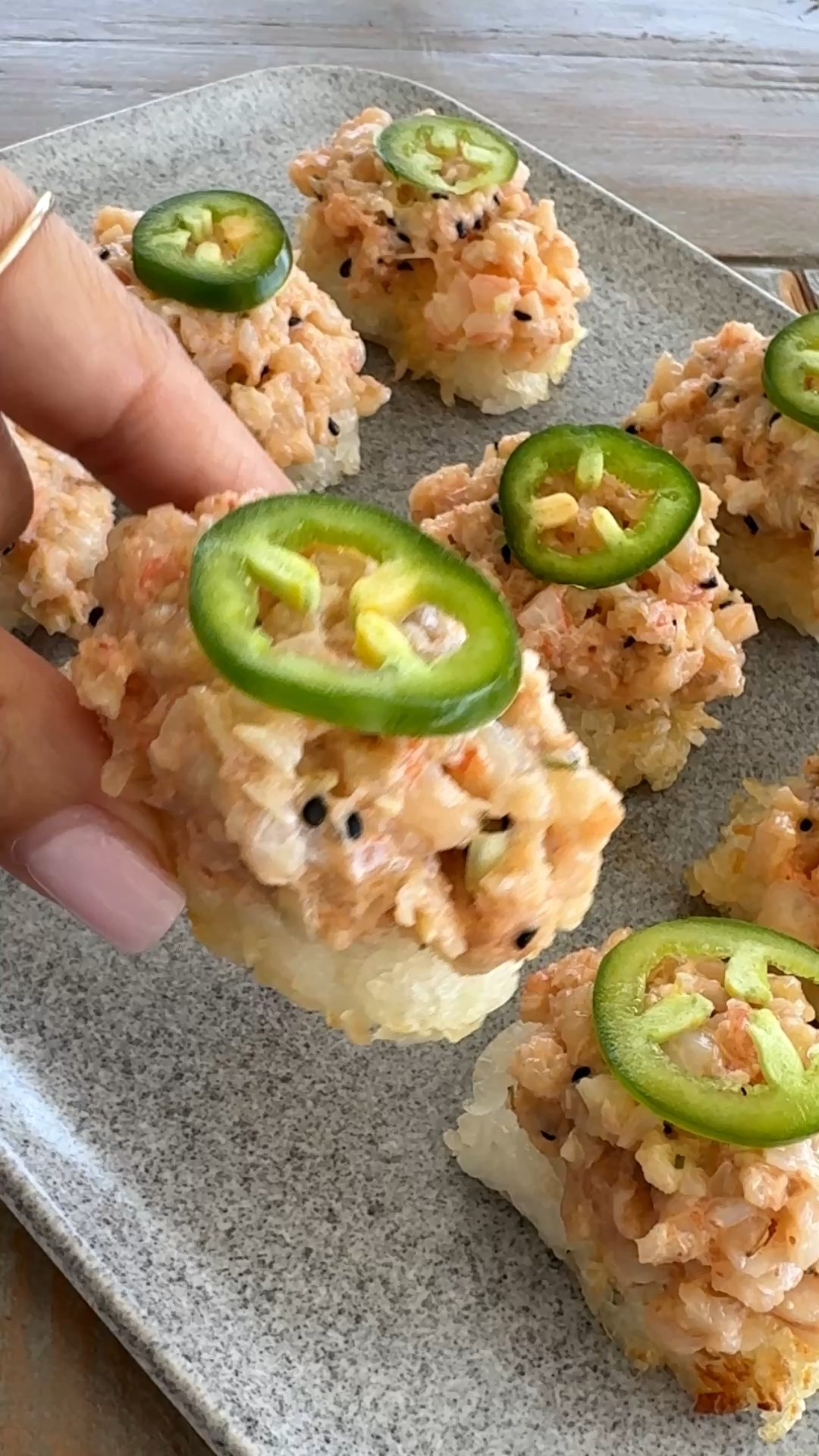 ✨ Spicy Shrimp Crispy Rice Bites — SAVE TO MAKE LATER! 
💛 Google “Skinnytaste Crispy Rice”

These taste just like the ones from your favorite sushi spot—but you can make them in your air fryer, no deep frying needed. Crunchy, spicy, and so satisfying.

✅ Air fryer or oven—your choice ✅ Delicious shrimp topping you’ll be obsessed with ✅ Perfect for parties or date nights in

🔗 Grab the recipe link in profile : https://www.skinnytaste.com/spicy-shrimp-crispy-rice/

❤️ Follow @skinnytaste for more healthy recipes you’ll actually crave!
#AirFryerRecipes #HealthyAppetizers #ShrimpRecipes #CrispyRice 

#LTKHome